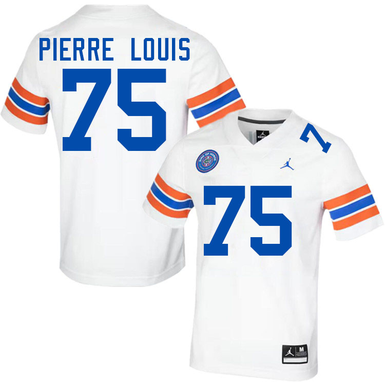 Daniel Pierre Louis Florida Jersey,Florida Gators #75 Daniel Pierre Louis Uniforms,Jersey Youth-Throwback White Daniel Pierre Louis Florida Jersey,Florida Gators #75 Daniel Pierre Louis Uniforms,Jersey Youth-Throwback White